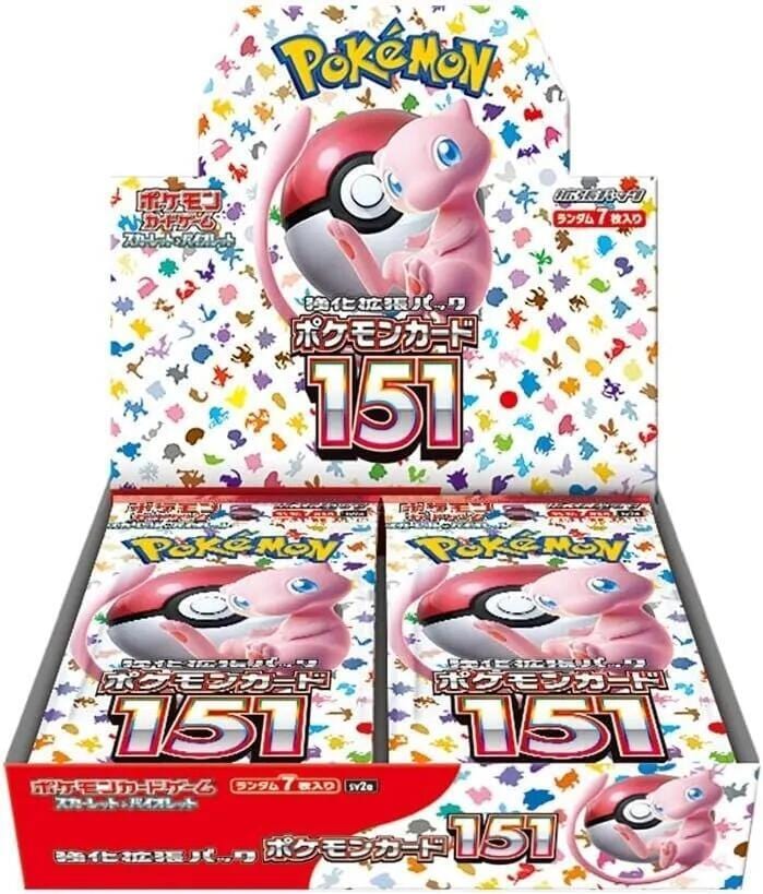 Japanese SV2a Pokemon Booster Box - Pokemon 151